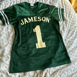 Branded size small green jersey